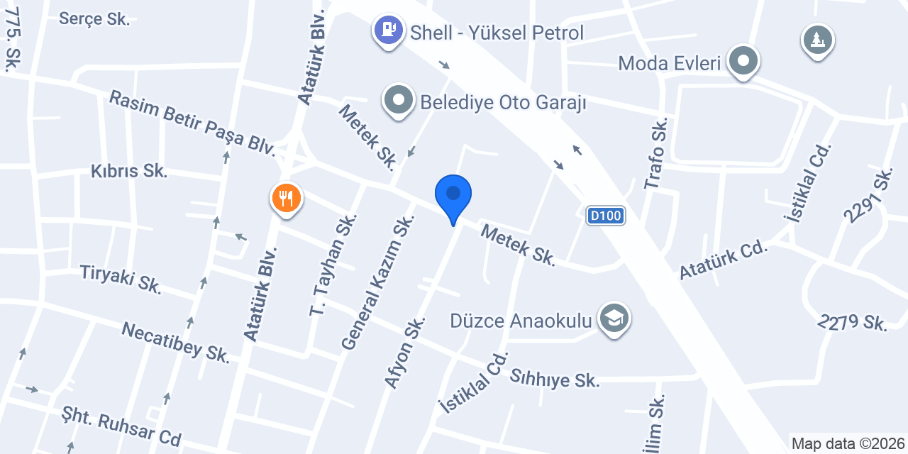 Tunç Eczanesi konumu