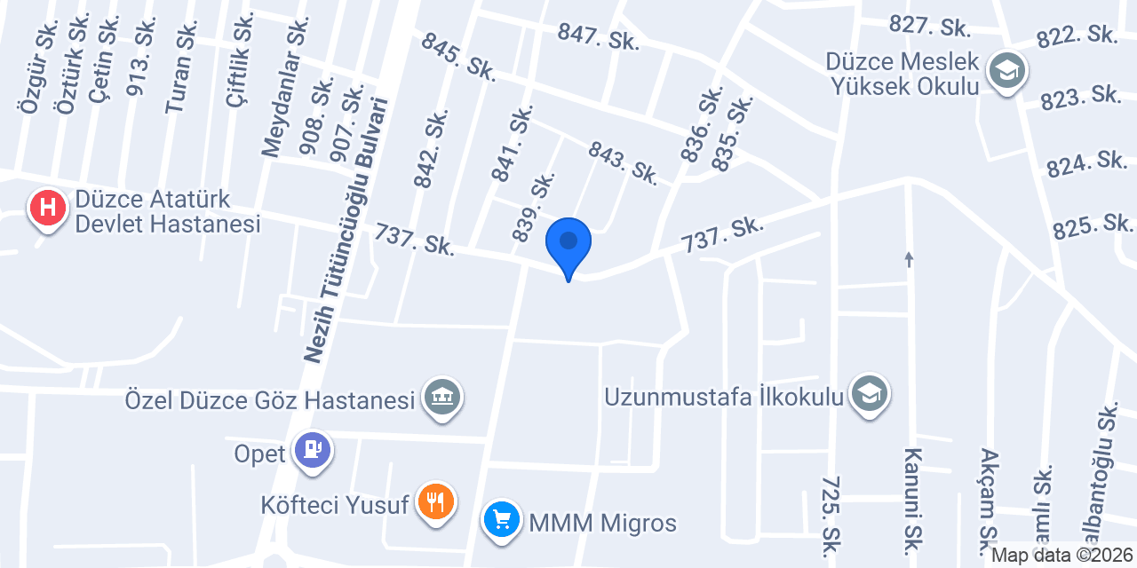 Alen Home Ev Tekstili ve Perde konumu