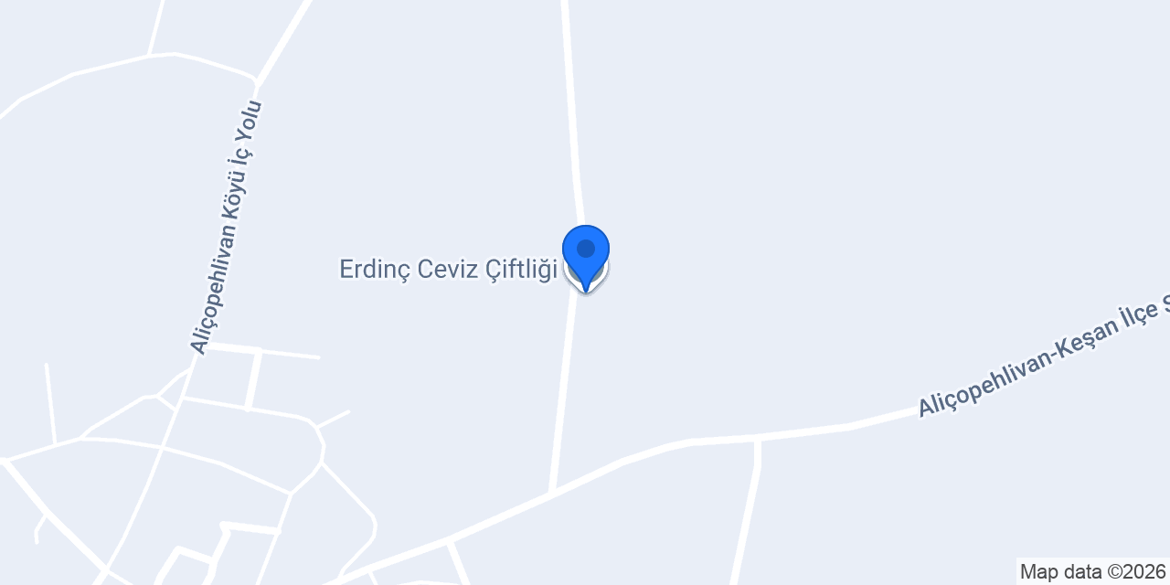 Erdinç Ceviz Çiftliği konumu