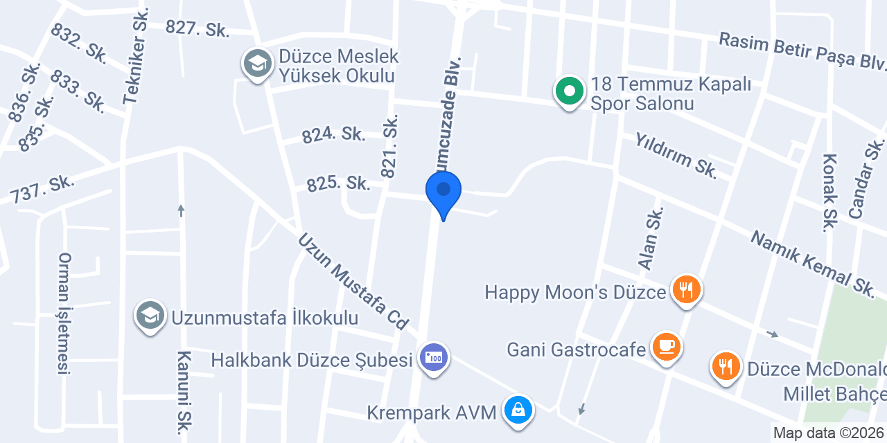 Akupunktur Tedavi Merkezi konumu