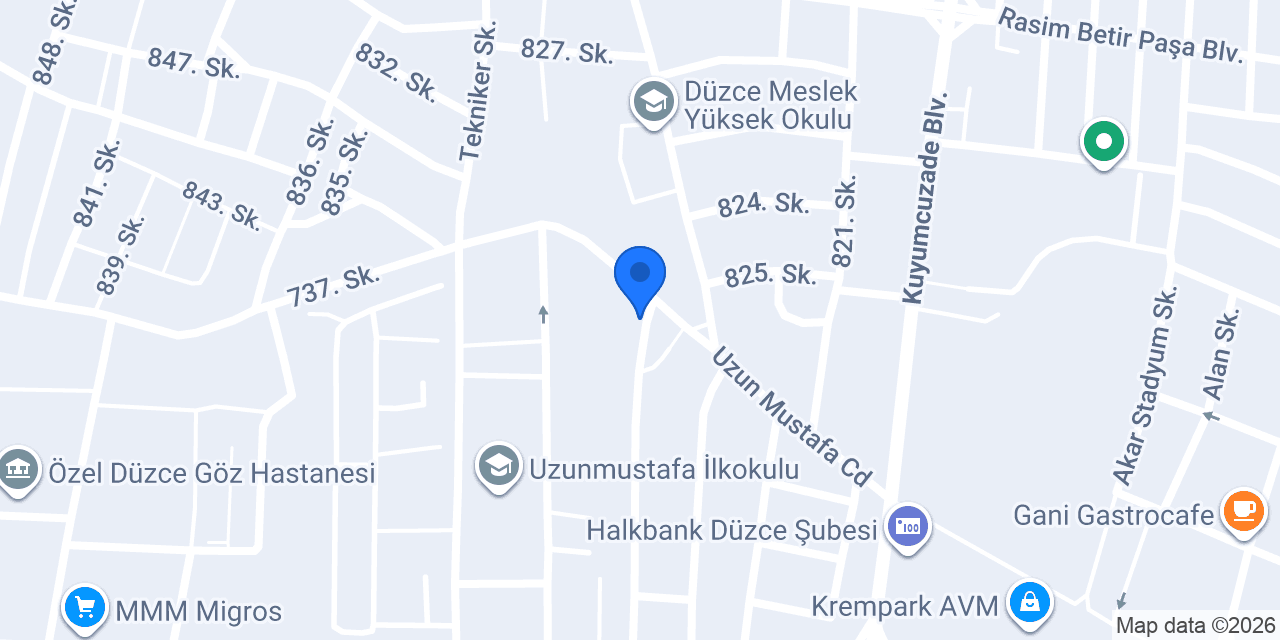 SMMM ENES ÇELİK konumu
