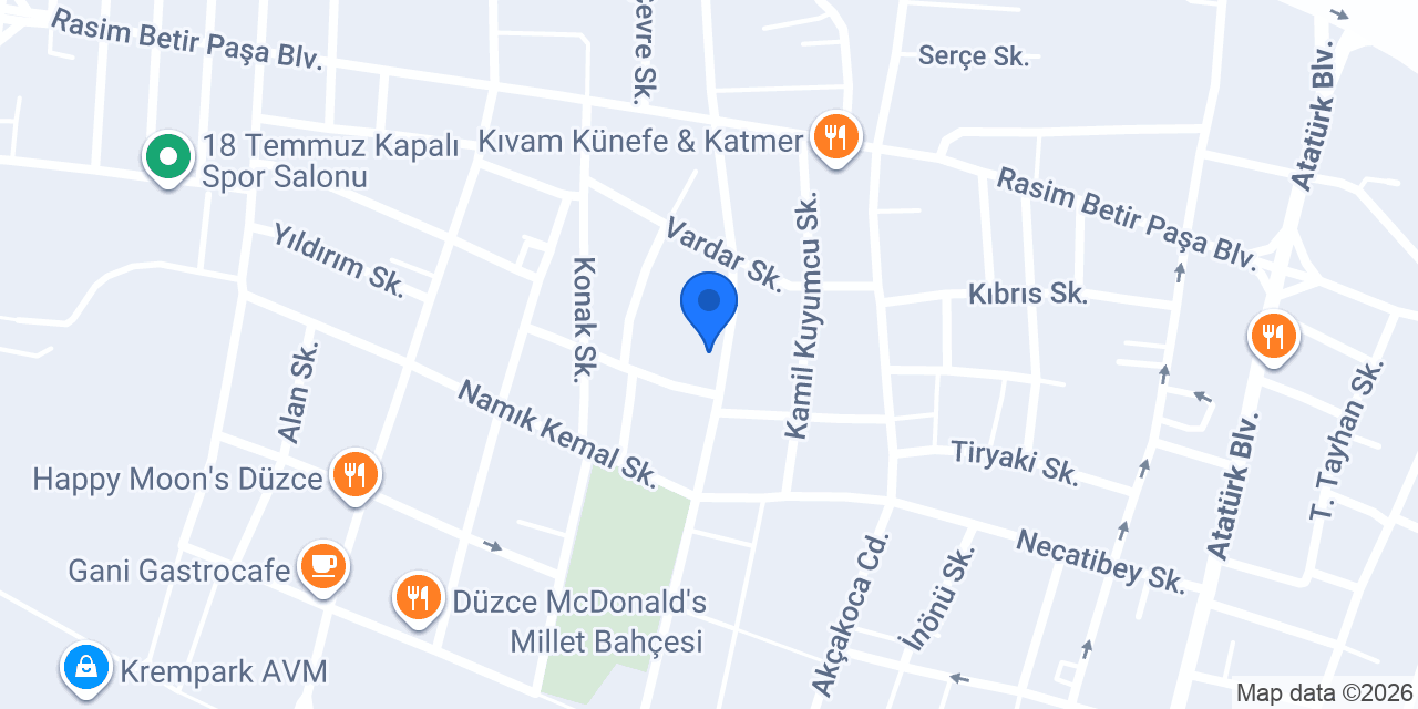 Zirve Bilardo konumu