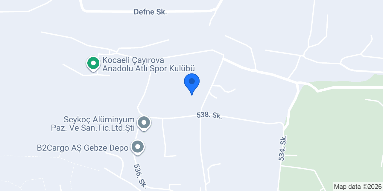 Korotek Boya ve Kimya San.Tic. Ltd.Şti. konumu