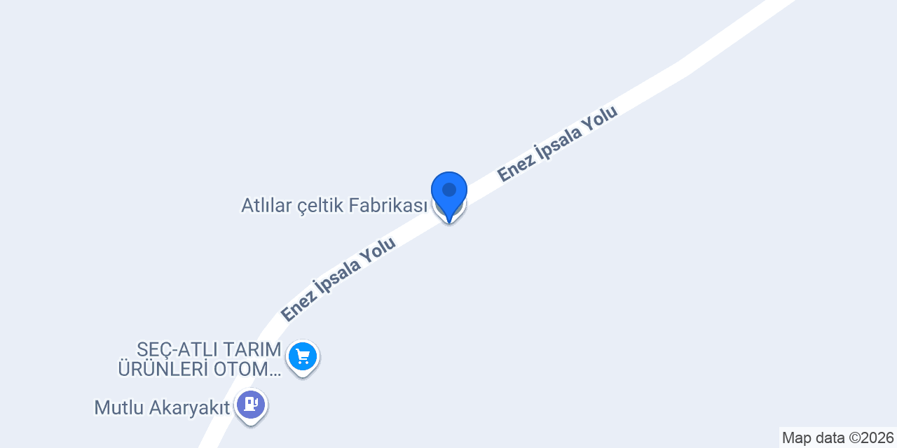 Atlılar çeltik Fabrikası konumu
