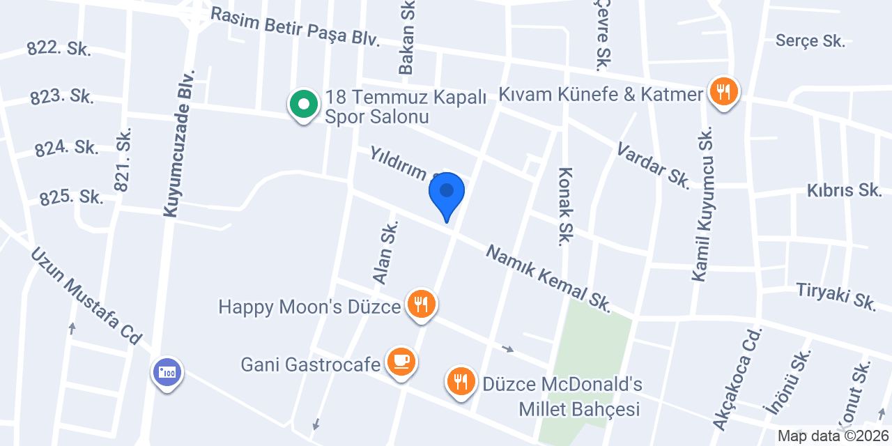 VEFA DÖNER RESTORAN KAHVALTI (ESKİ BOND CAFE) konumu