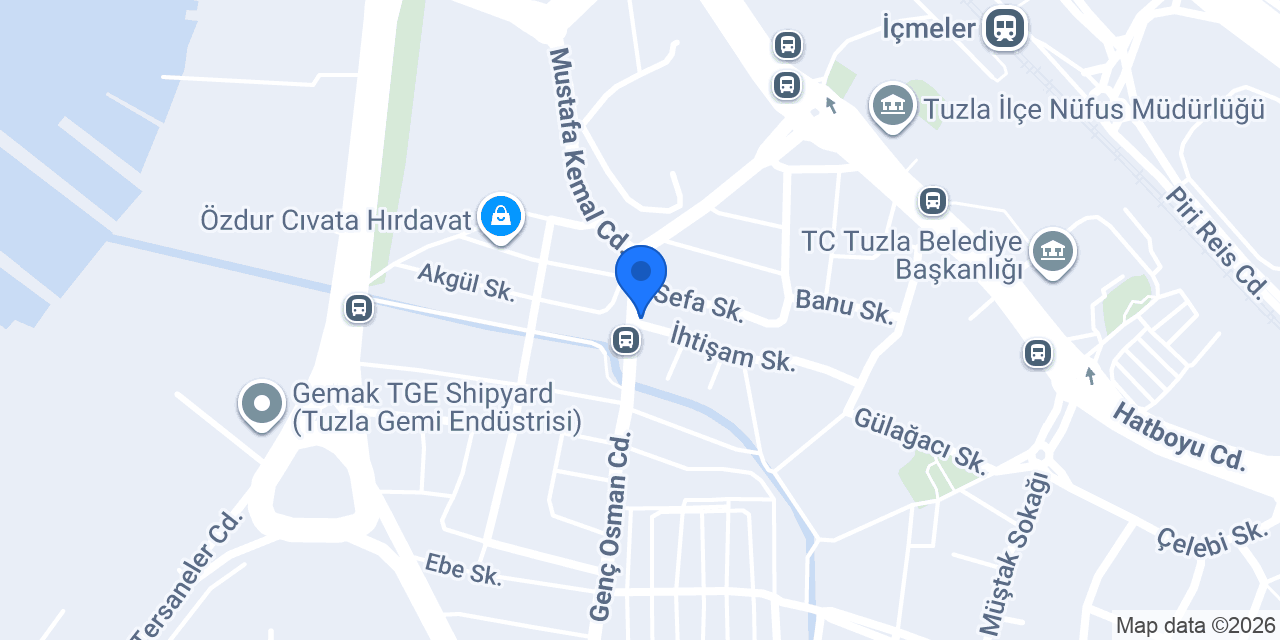 İstanbul Teknik Civata konumu