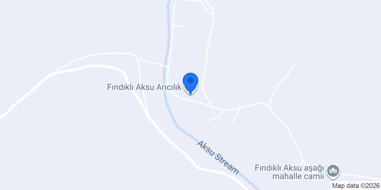 Fındıklı Aksu Arıcılık konumu