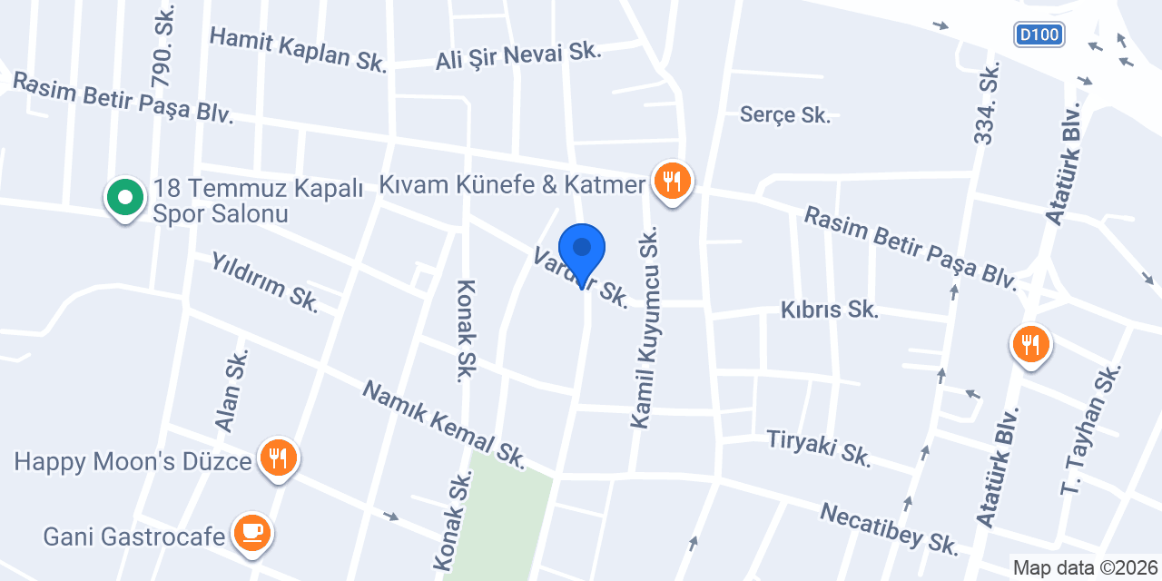 Düzyapı İnşaat konumu