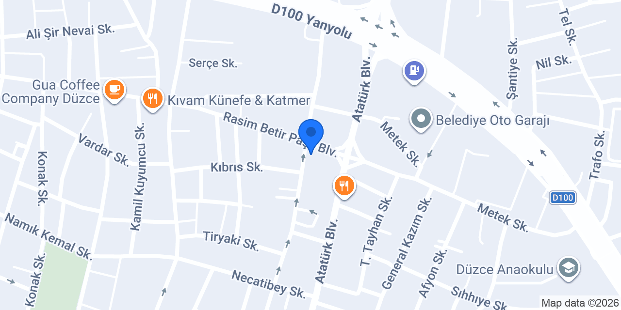 YAĞMUR RENT A CAR konumu