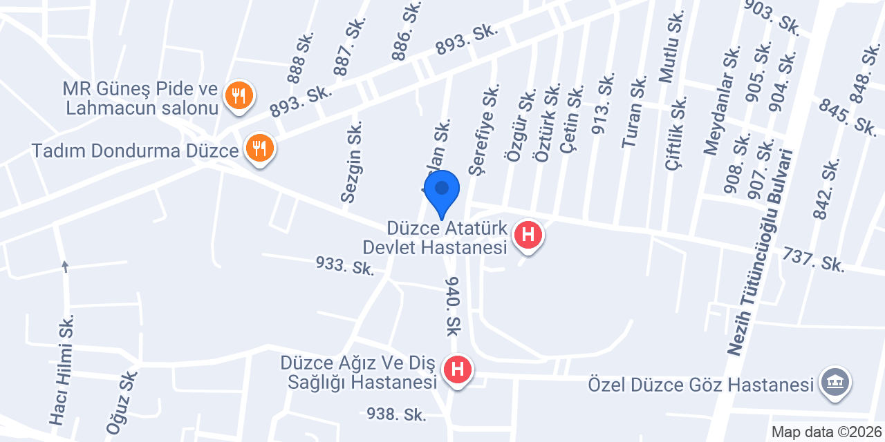 Kuşçuoğlu Eczanesi konumu