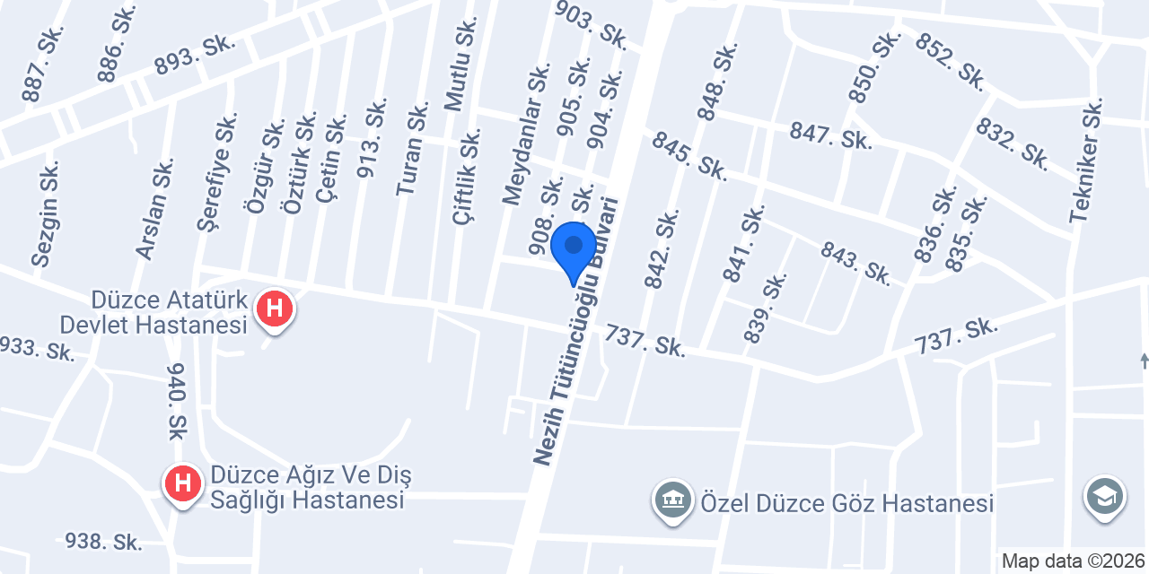Nur Çiçekçilik konumu