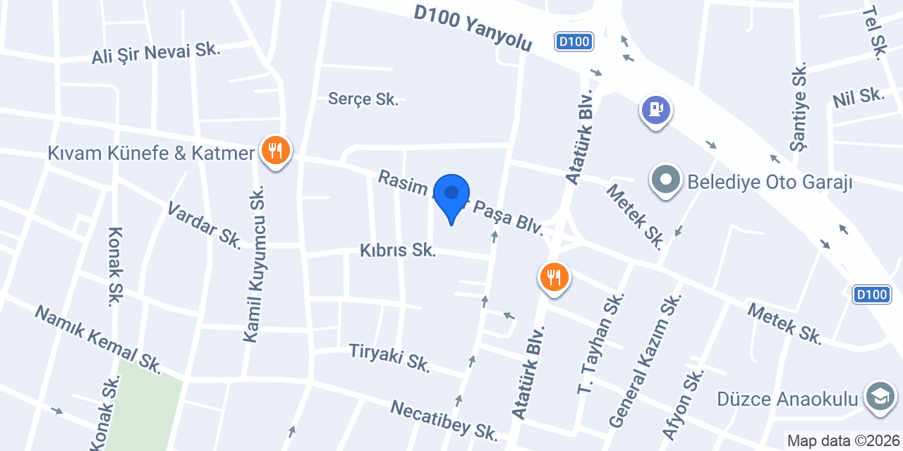 Uzm. Kl. Psk. Tuğçe KÜÇÜKÖZCAN konumu