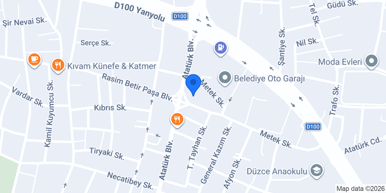 Düzce Konuralp Tv konumu