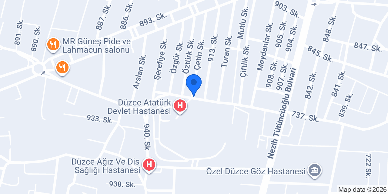 Ulu çınar eczanesi konumu
