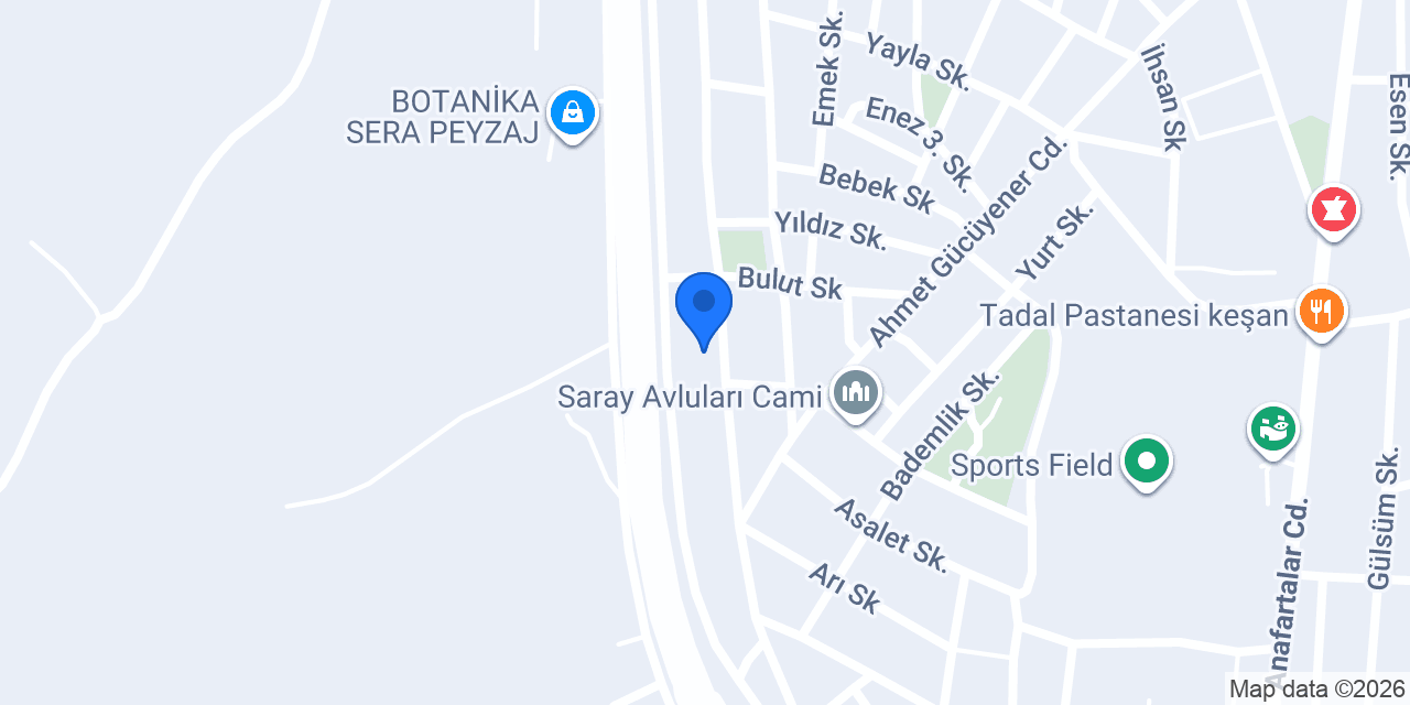 Özel Nevzat Kahraman Anaokulu konumu