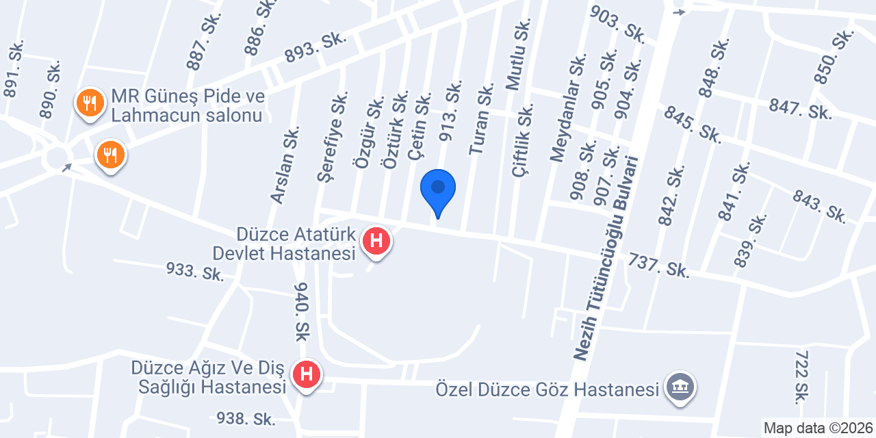 Düzce Moda Yapı ve İnşaat konumu