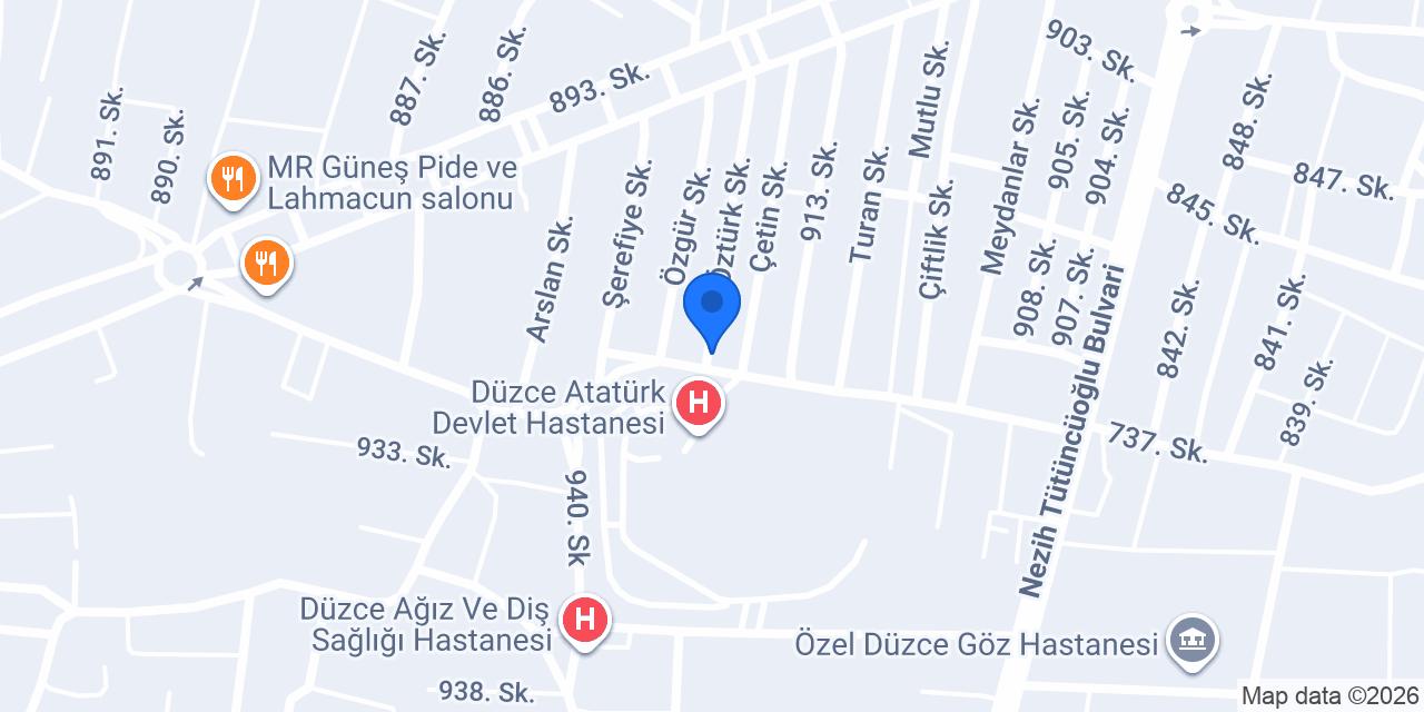 Eczane mayıs konumu