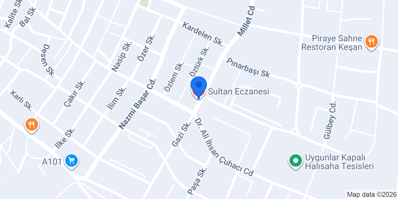 Sultan Eczanesi konumu