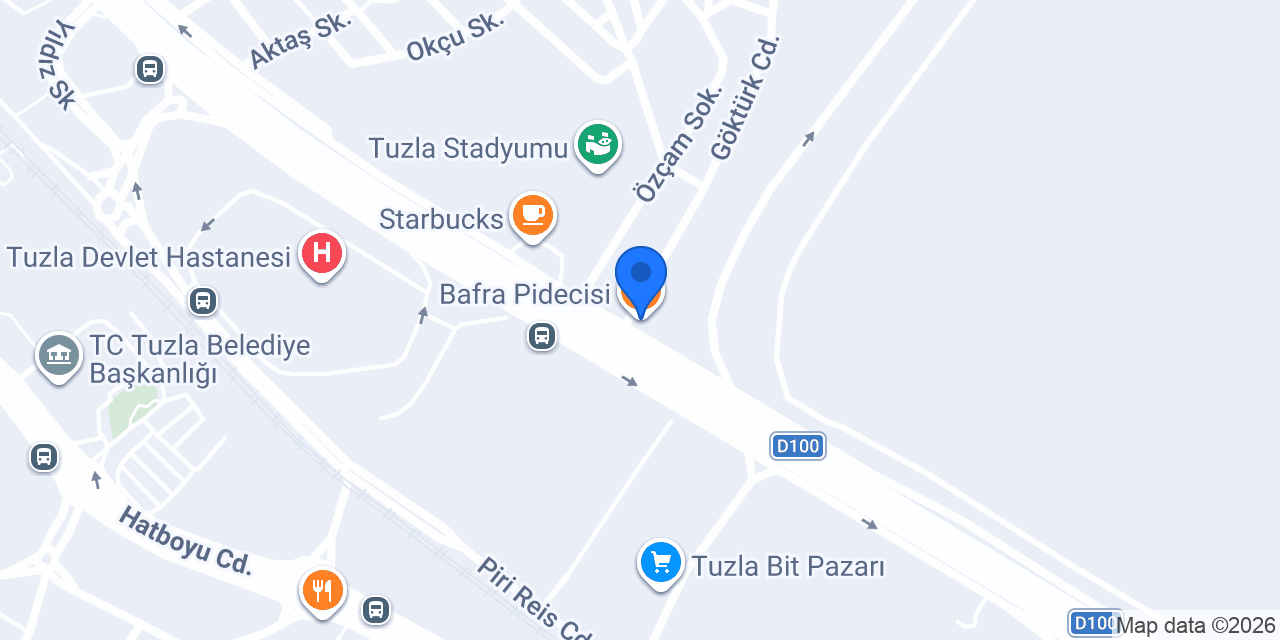 Bafra Pidecisi konumu