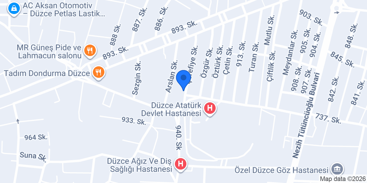 Pizzacı Haşim konumu