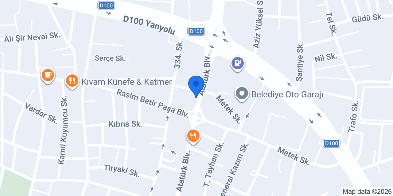 Özgü Home Concept Düzce konumu
