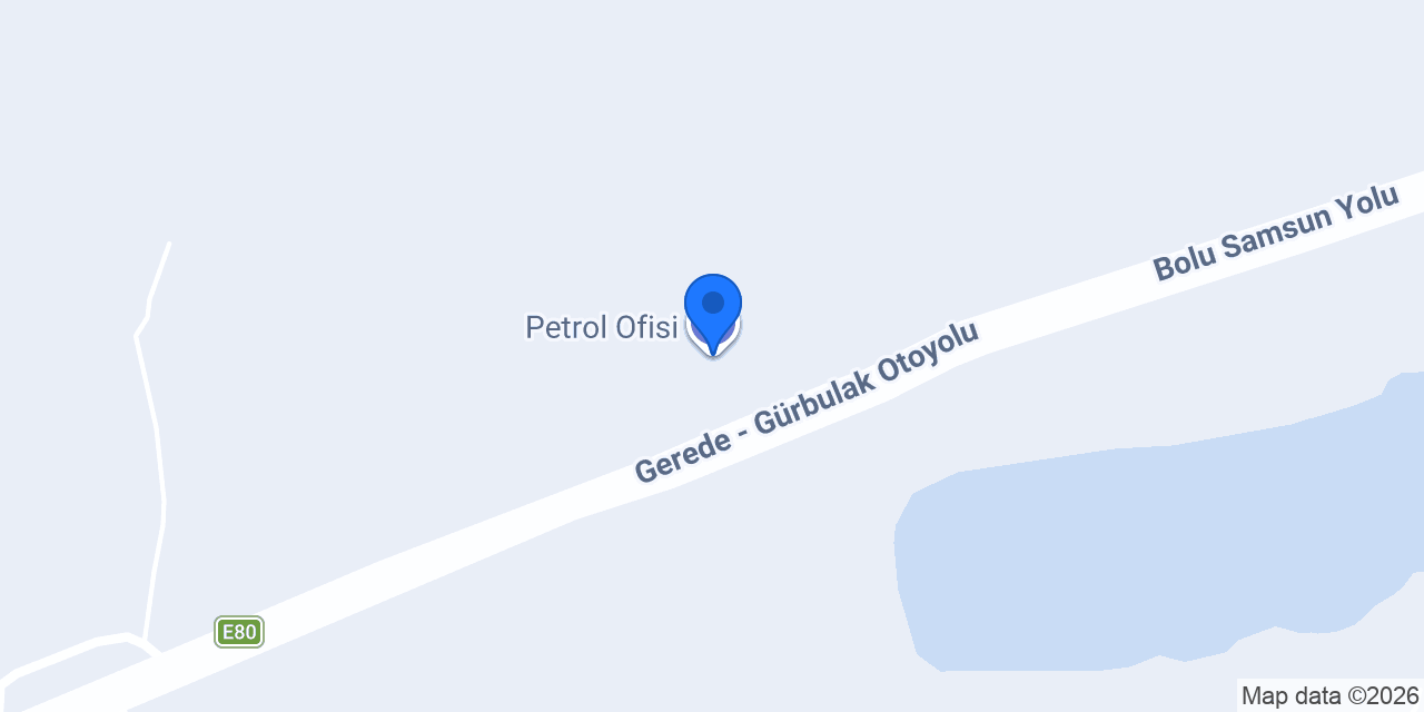 Petrol Ofisi konumu