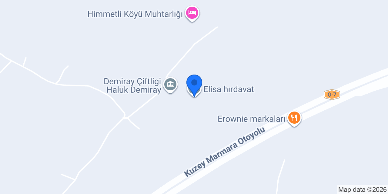 Elisa hırdavat konumu