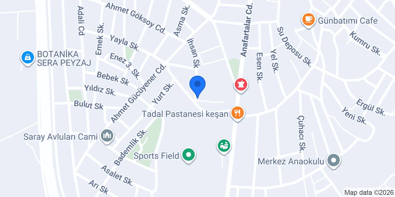 SAROS MADENCİLİK konumu