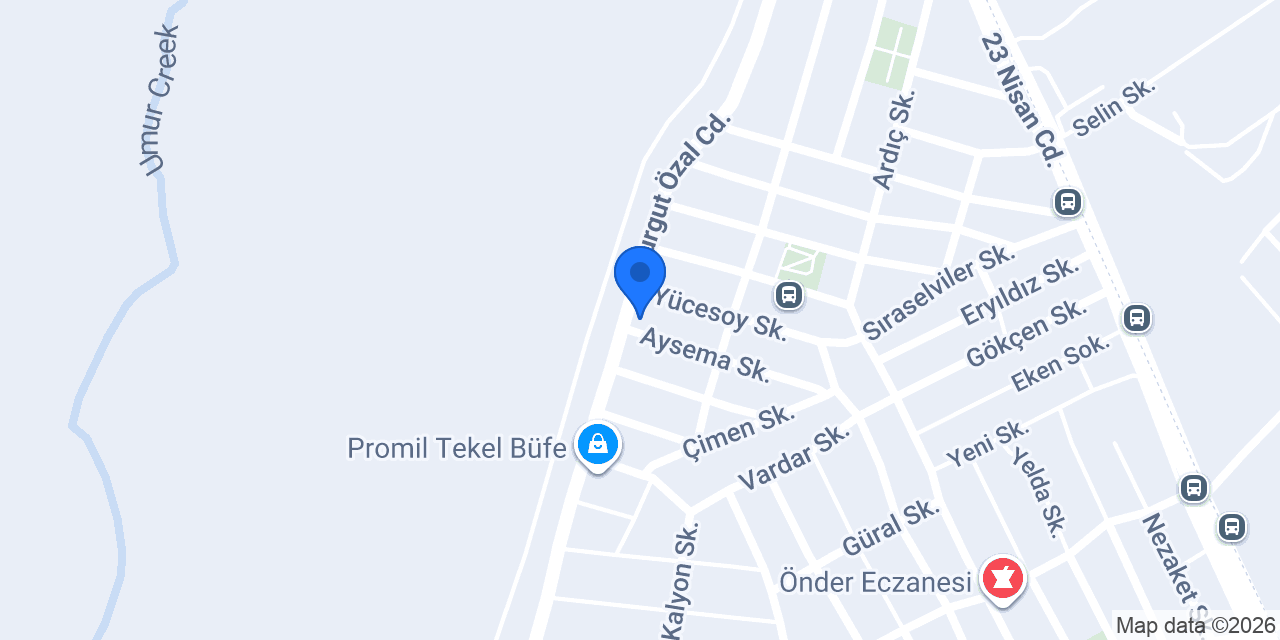 Expres Çiçek Şekerpınar konumu