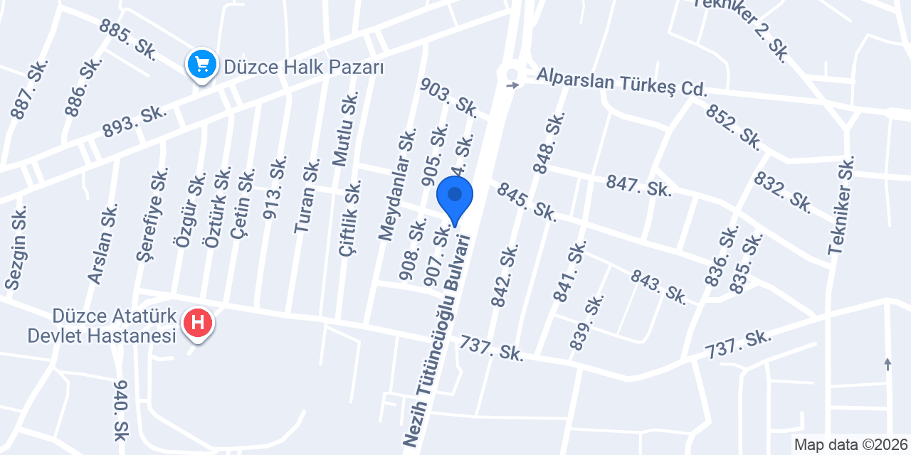 ERBA MÜHENDİSLİK A.Ş. konumu
