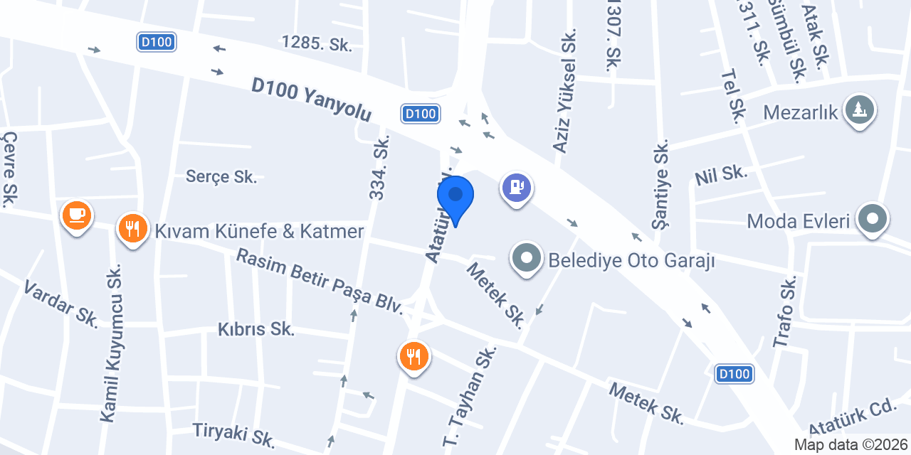Cot Döner konumu