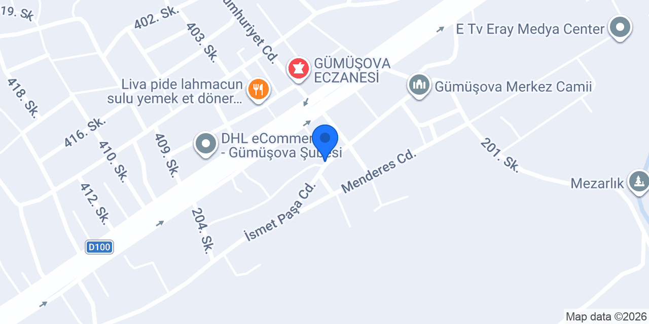 Altunbaş fındık konumu