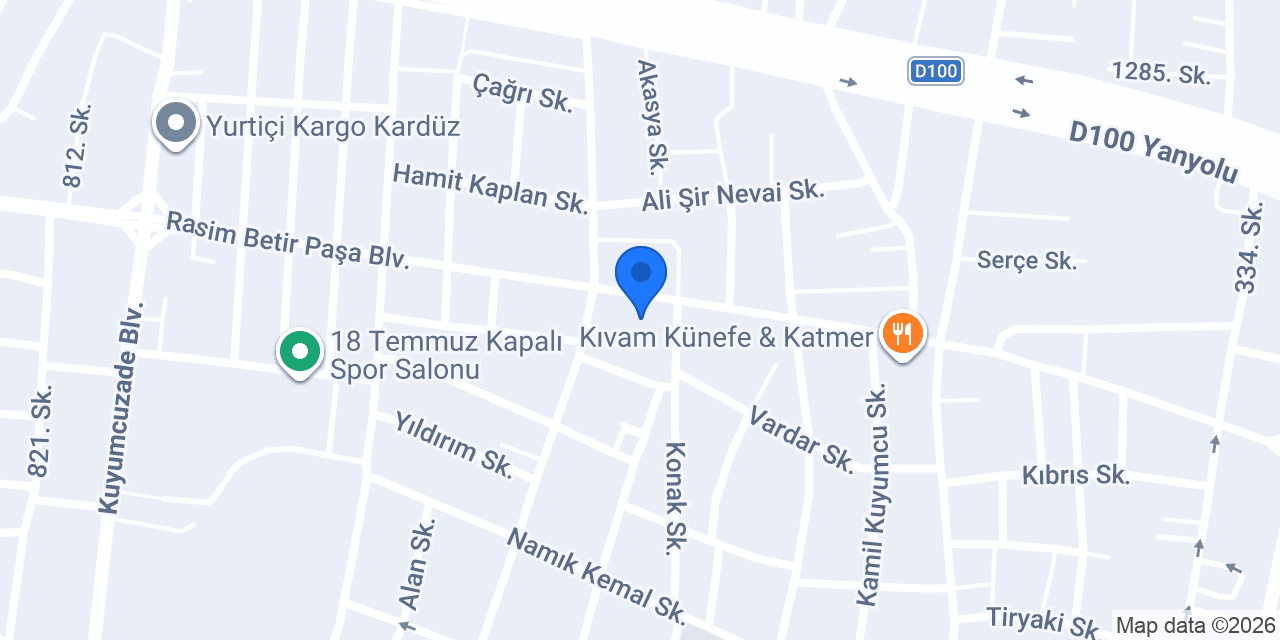 YELDA GÜL STUDIO konumu