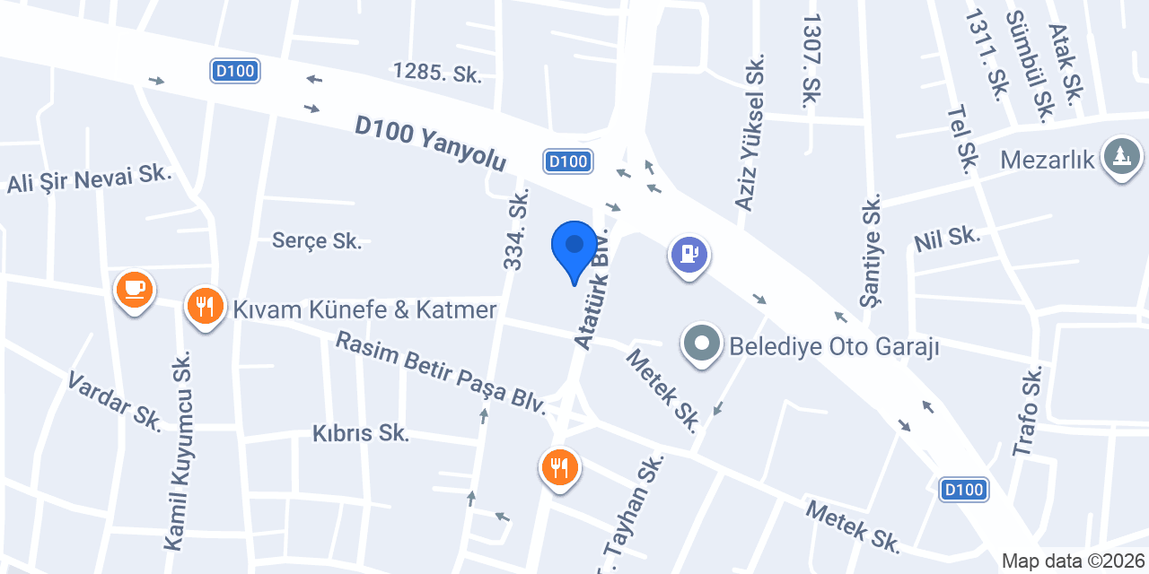 Keskin Yapı Aksesuar konumu