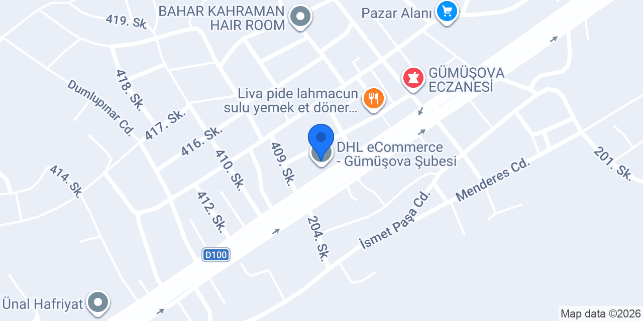 ÇAKIR OTOMOTİV konumu