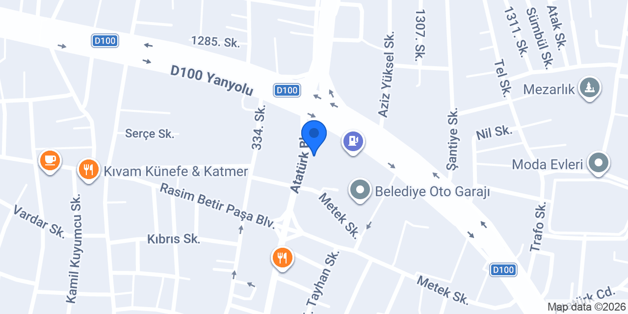 Akarsu Yapı Market konumu