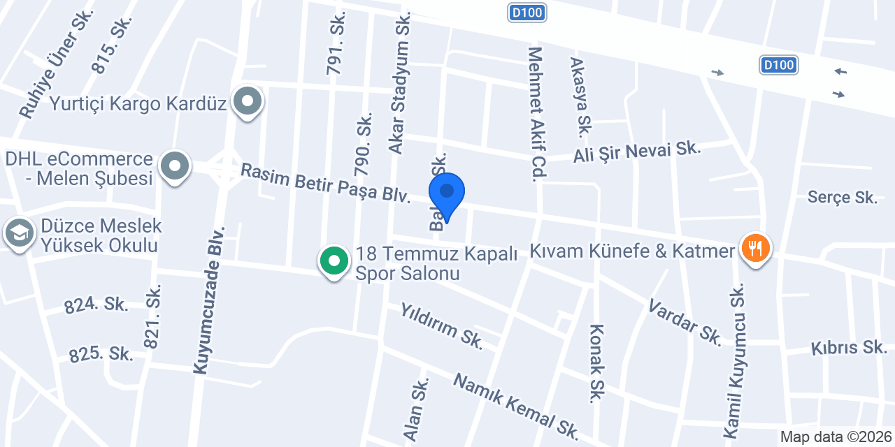 İş Elbiselerim konumu