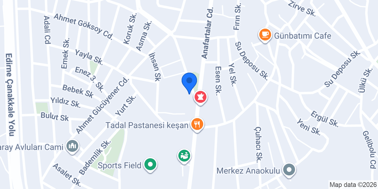 Ösym Bürosu konumu