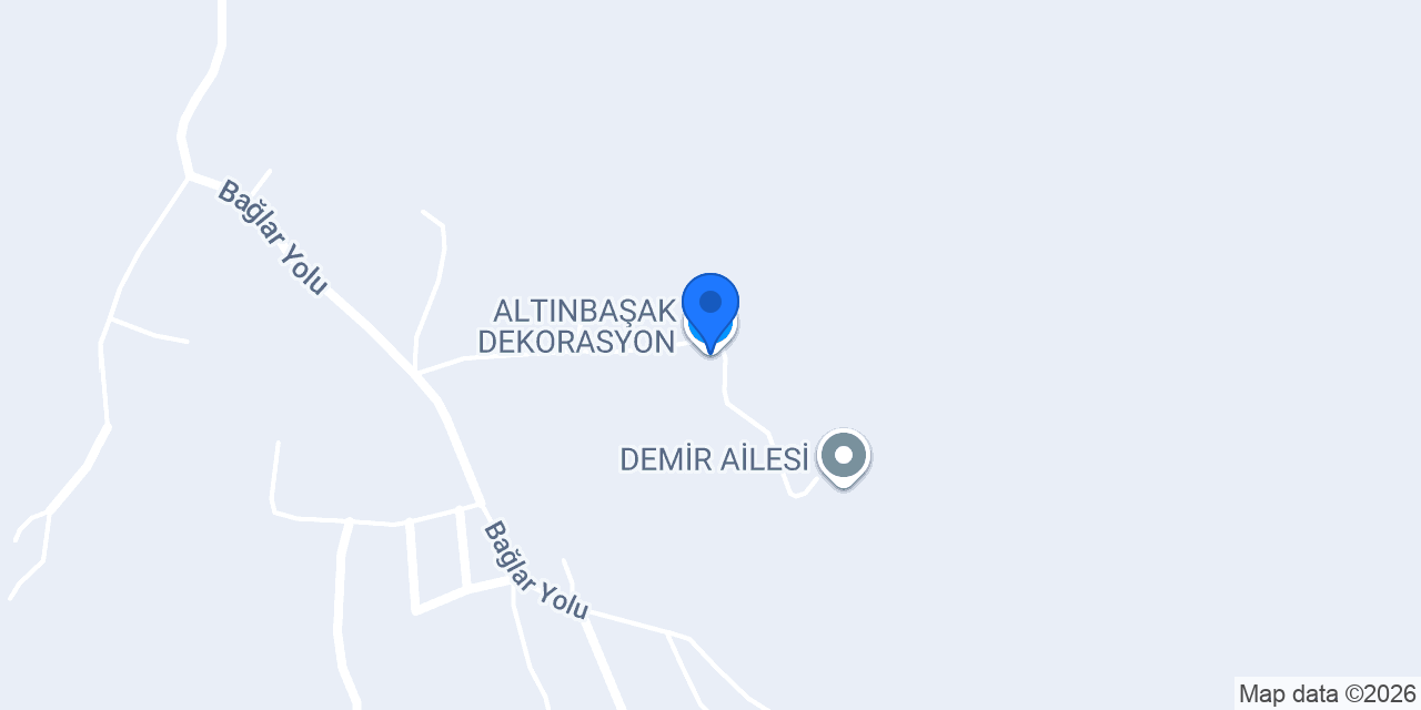 ALTINBAŞAK DEKORASYON konumu