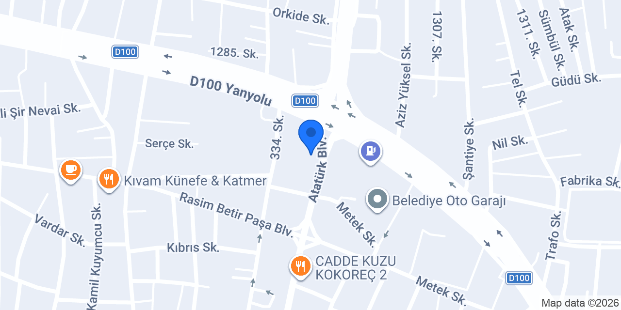 7A Yapı Market Düzce konumu