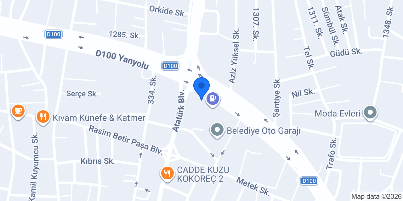 Jaecoo Plaza Kervan konumu