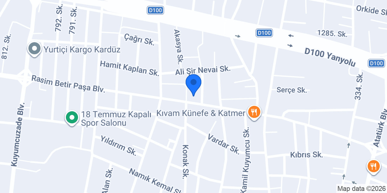 Oled Technology Düzce konumu