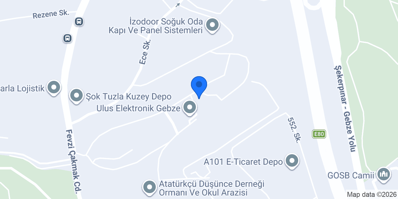 Akpal Palet Orman Ürünleri konumu