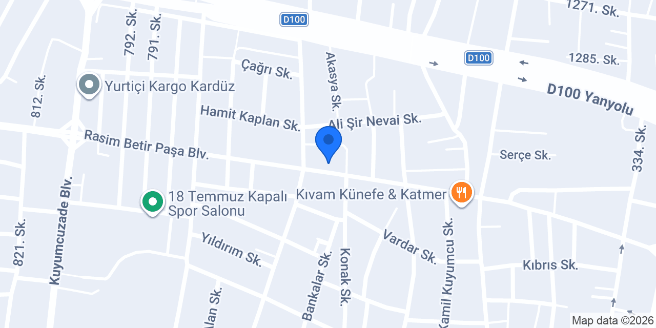 ÖZEL DÜZCE DENTAL PARK ADSP konumu