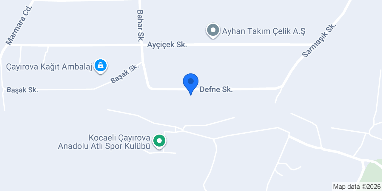 Salmarcon Endüstriyel Sanayi ve Ticaret A.Ş. konumu
