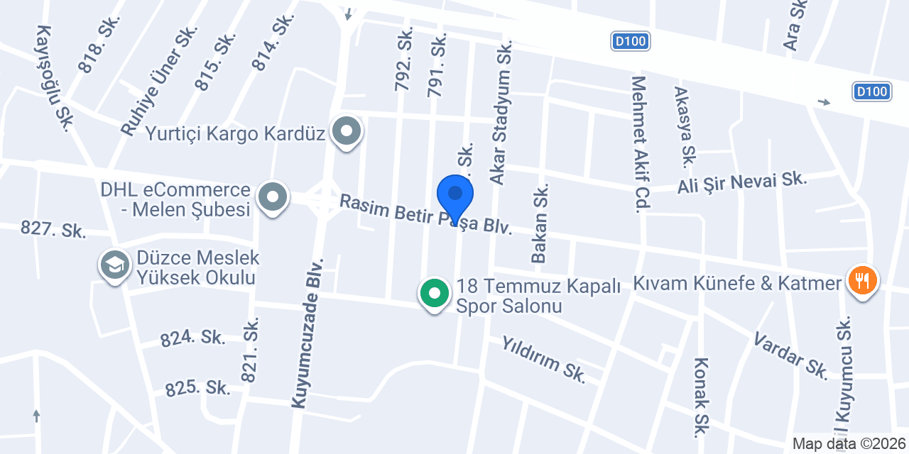 cengiz ticaret konumu