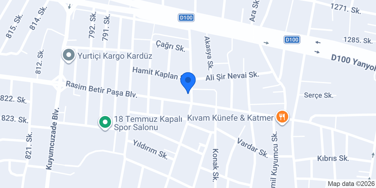 Eraşan İnşaat konumu