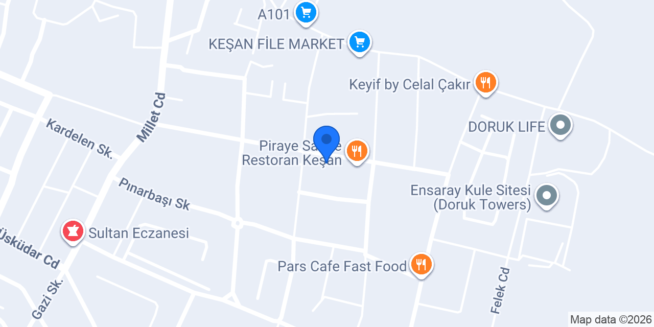 Tıka Basa Döner konumu