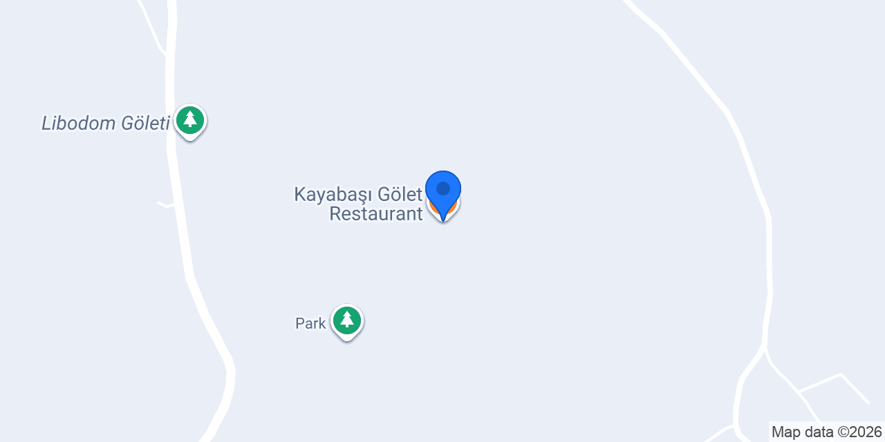 Kayabaşı Gölet Restaurant konumu