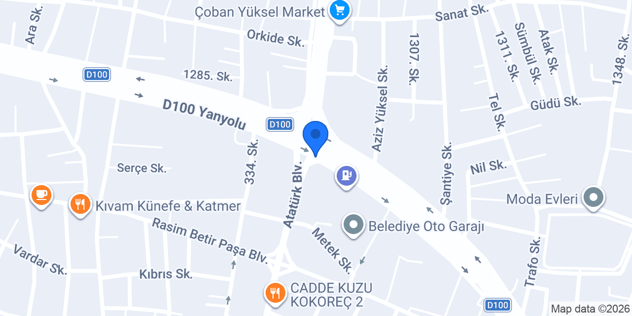 Deryanın Yeri Çay Ocağı Tost konumu